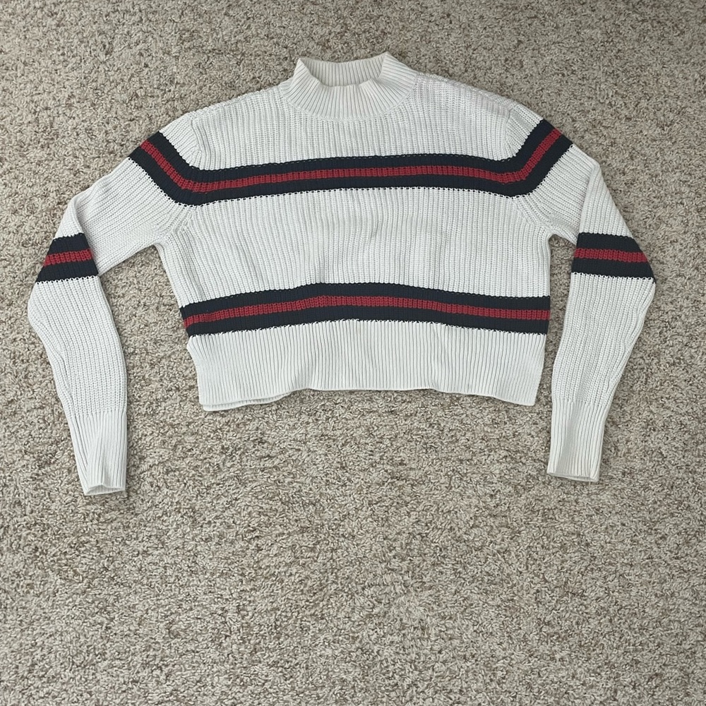 Lotte moss striped sweater! Super comfortable.